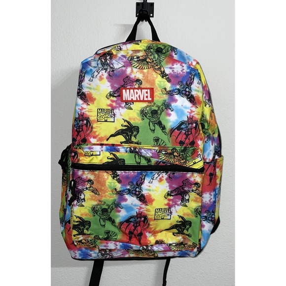 Marvel Other - Classic Marvel Comics All Over Superhero Backpack